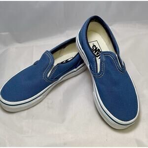 Vans skate slip on NEW navy Kids Size 13-NWOB